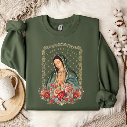 The Holy Virgin Mary 28 Sweatshirt