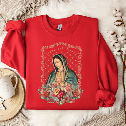 The Holy Virgin Mary 28 Sweatshirt
