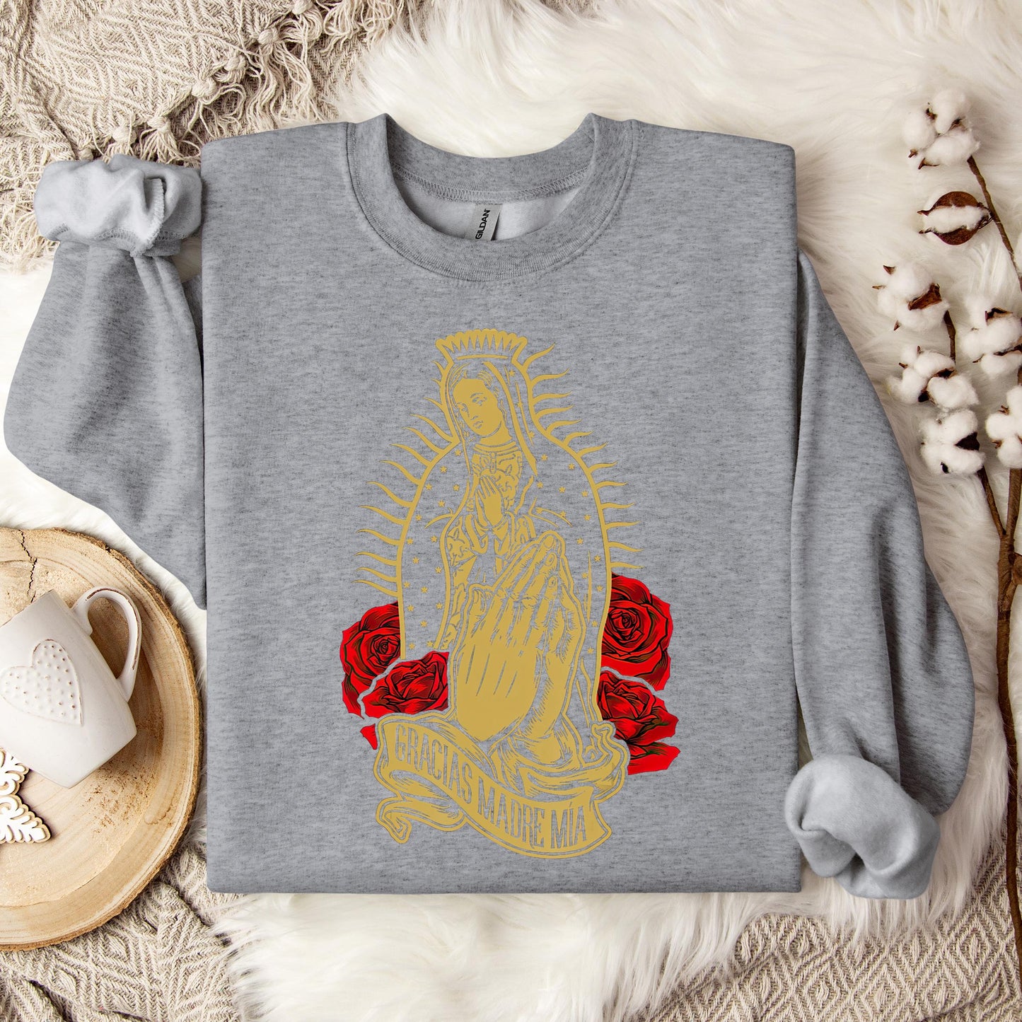 The Holy Virgin Mary 30 Sweatshirt