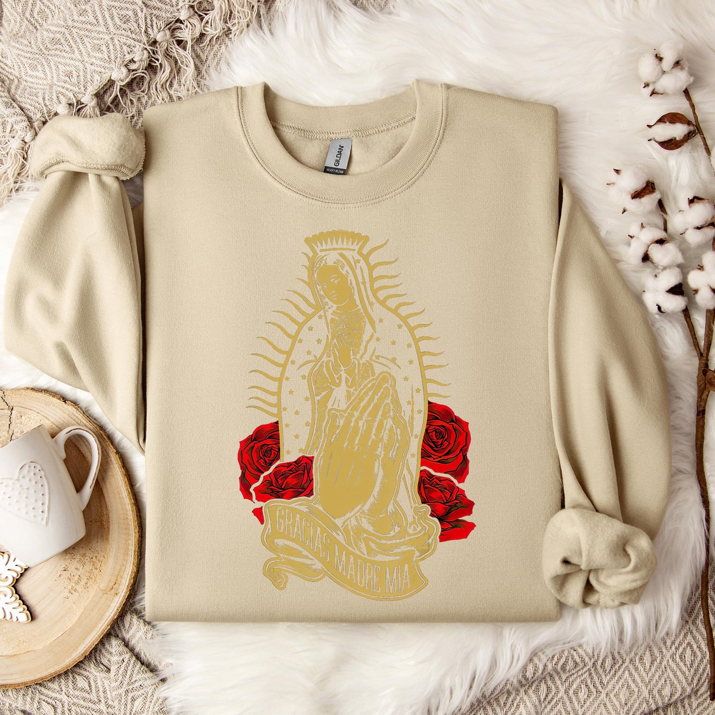 The Holy Virgin Mary 30 Sweatshirt