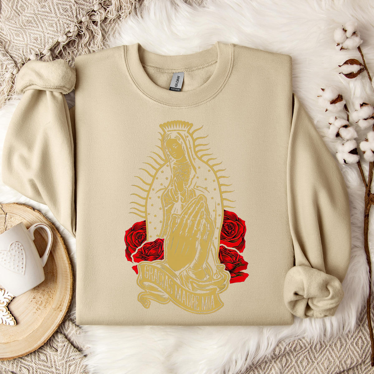 The Holy Virgin Mary 30 Sweatshirt