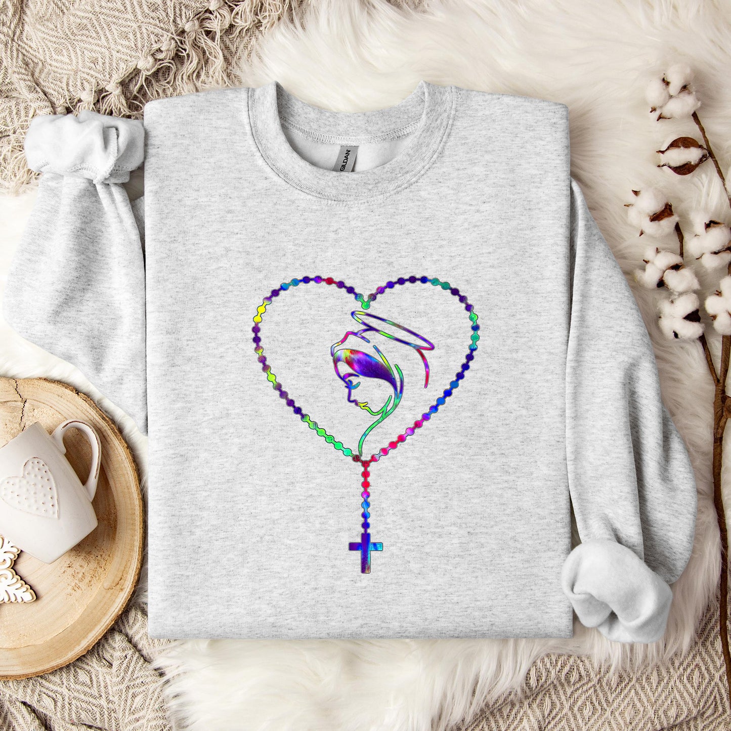 The Holy Virgin Mary 32 Sweatshirt