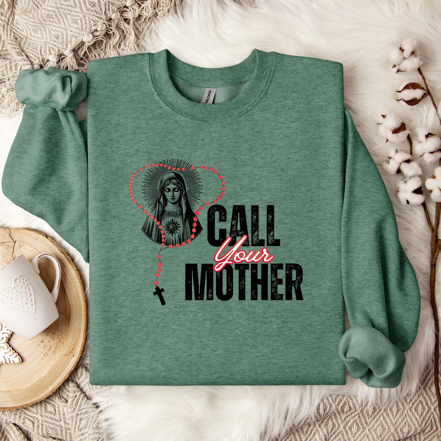 The Holy Virgin Mary 34 Sweatshirt