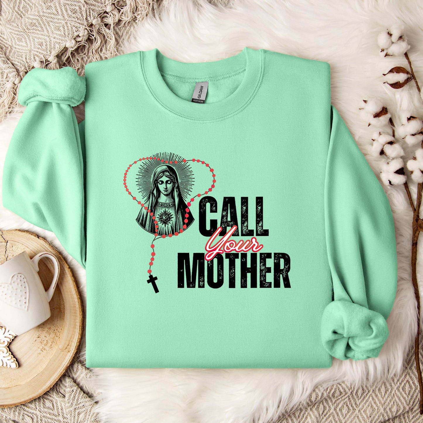 The Holy Virgin Mary 34 Sweatshirt