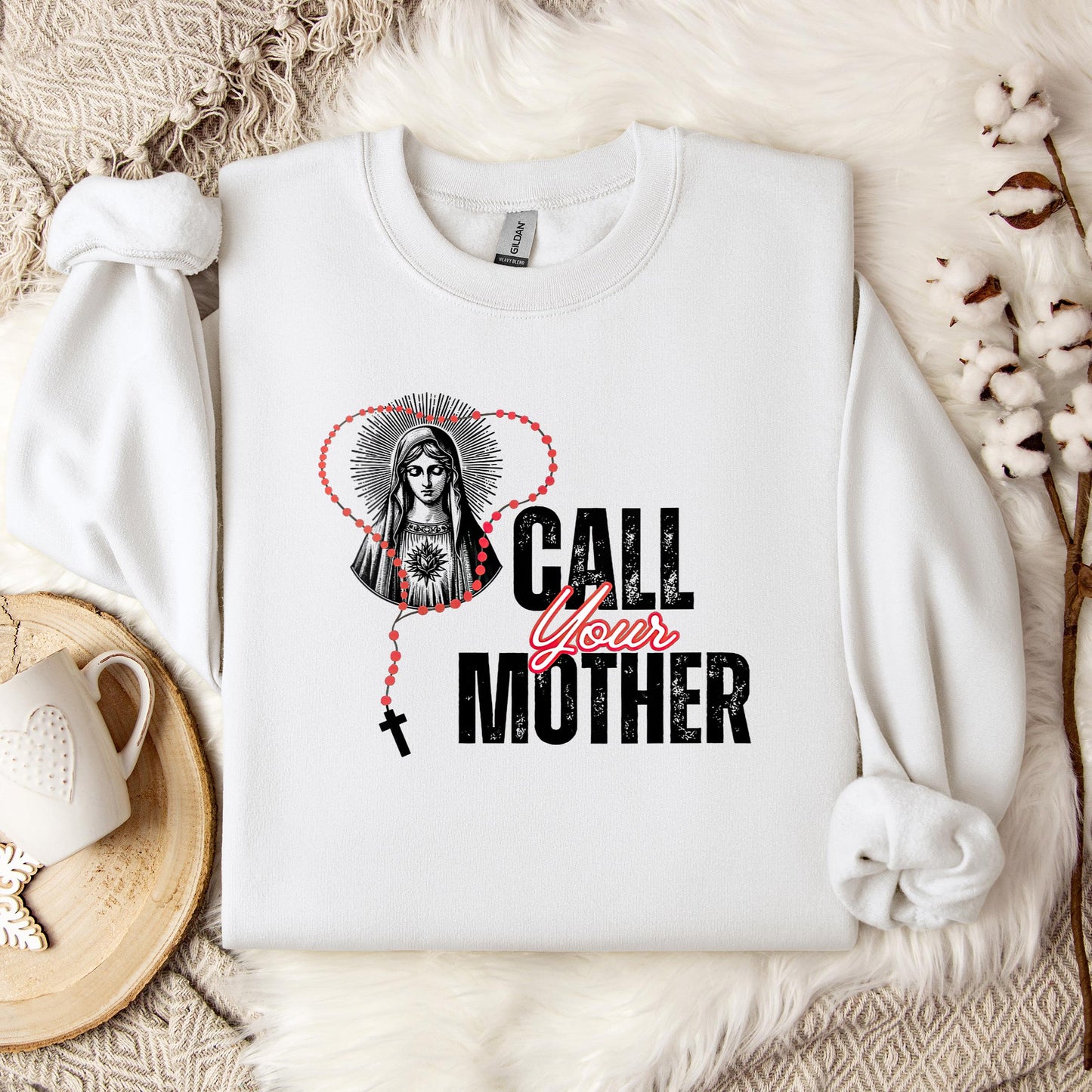 The Holy Virgin Mary 34 Sweatshirt
