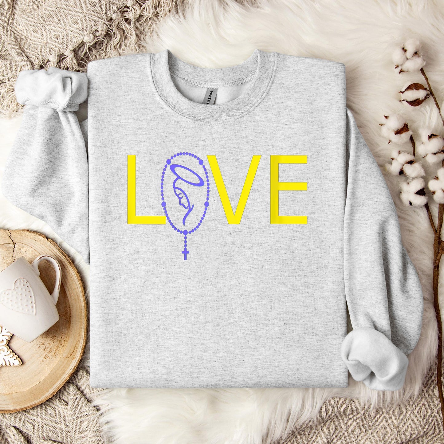 The Holy Virgin Mary 35 Sweatshirt