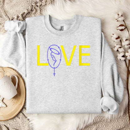 The Holy Virgin Mary 35 Sweatshirt