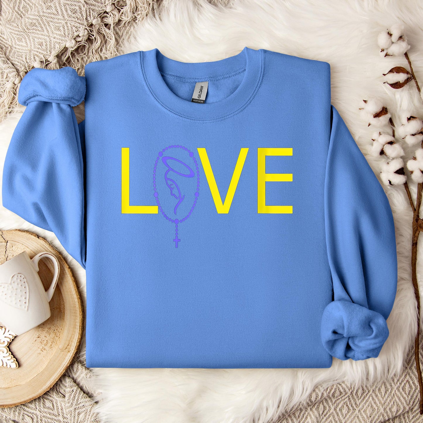 The Holy Virgin Mary 35 Sweatshirt
