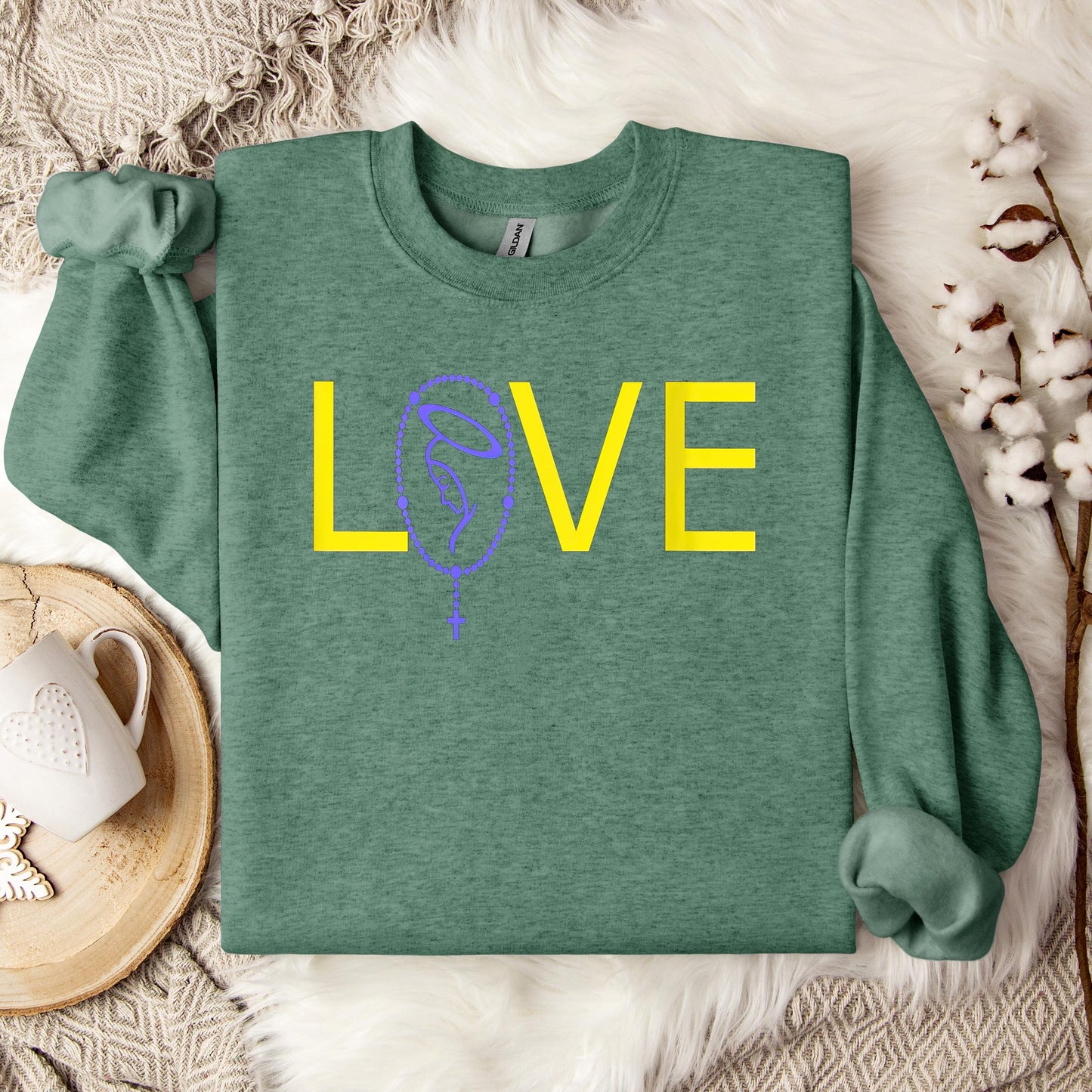 The Holy Virgin Mary 35 Sweatshirt