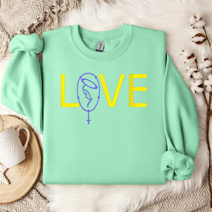 The Holy Virgin Mary 35 Sweatshirt