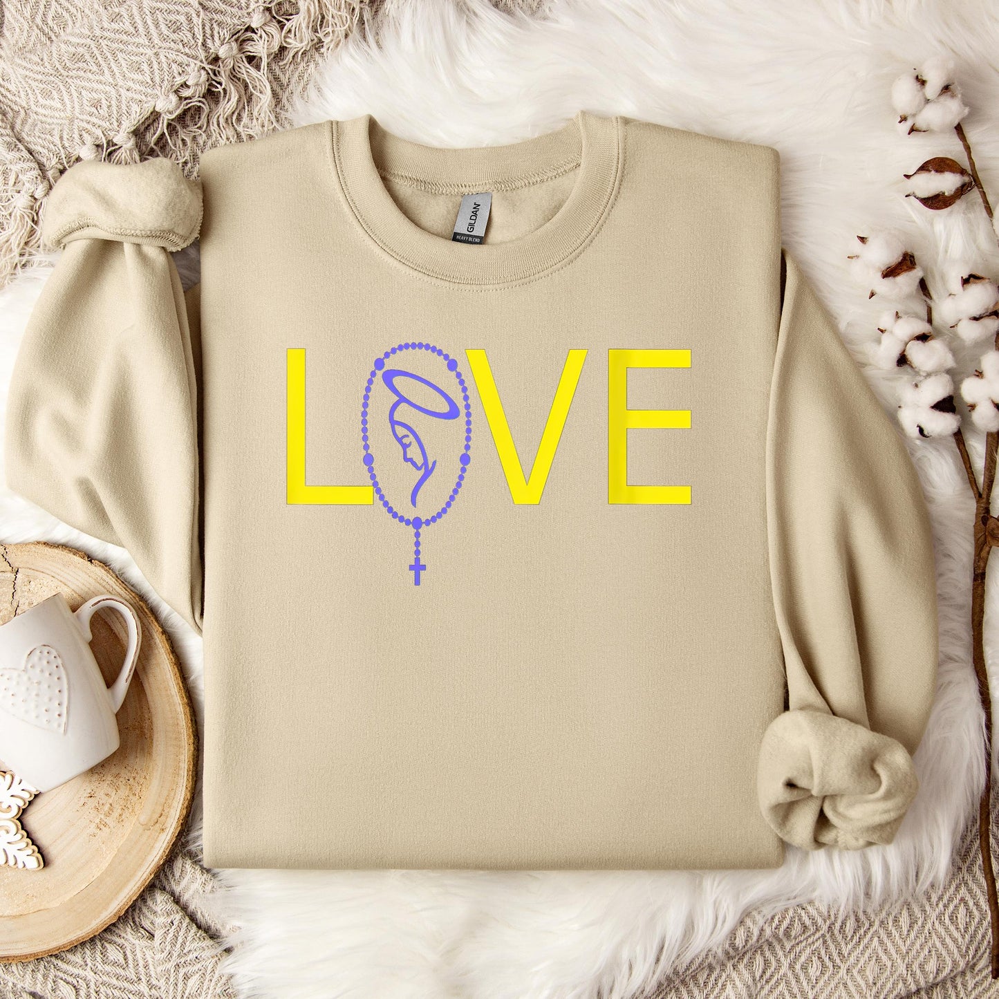The Holy Virgin Mary 35 Sweatshirt