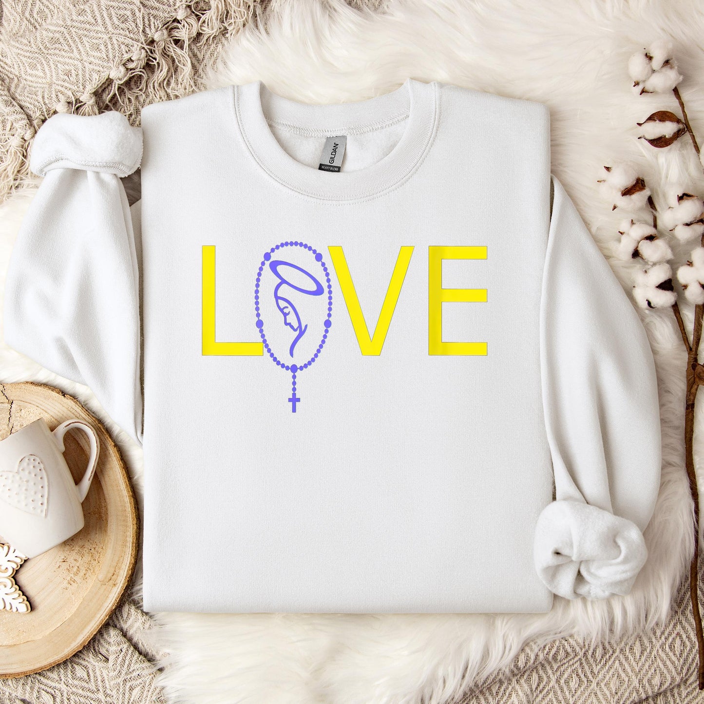 The Holy Virgin Mary 35 Sweatshirt