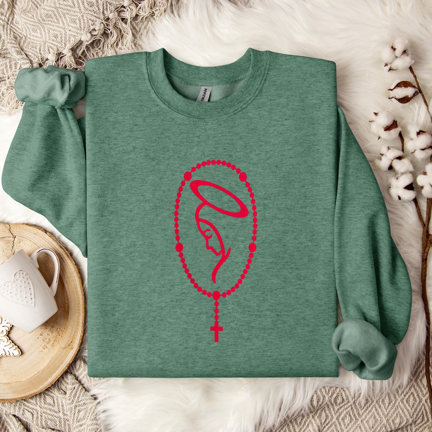 The Holy Virgin Mary 36 Sweatshirt