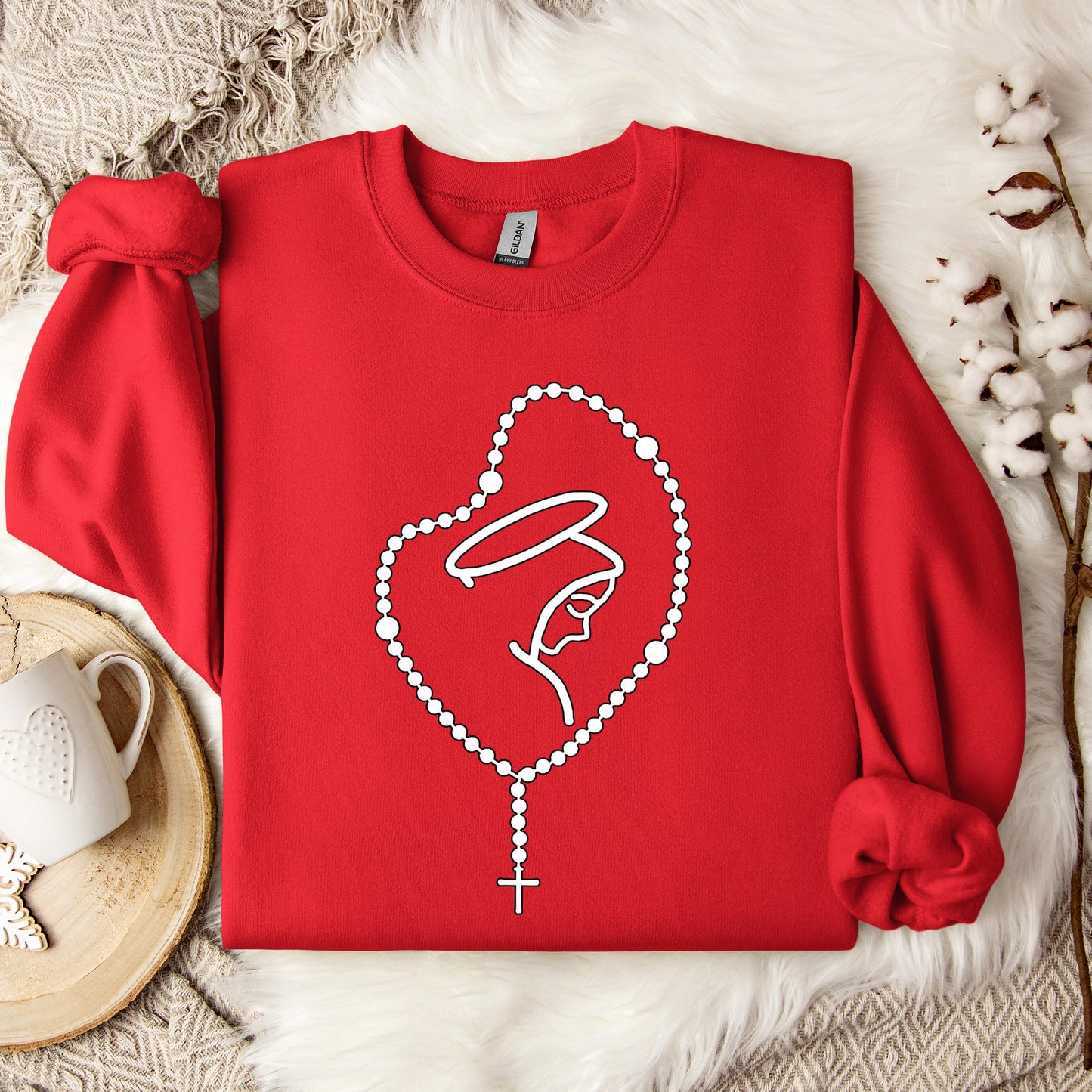 The Holy Virgin Mary 37 Sweatshirt