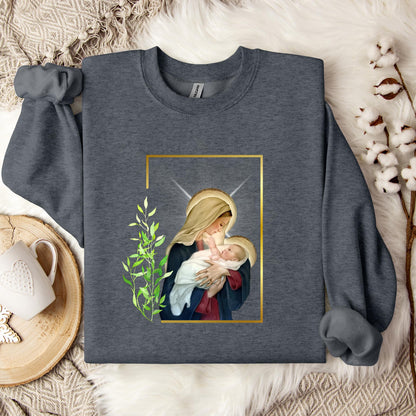 The Holy Virgin Mary 38 Sweatshirt