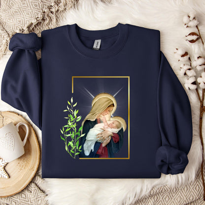 The Holy Virgin Mary 38 Sweatshirt