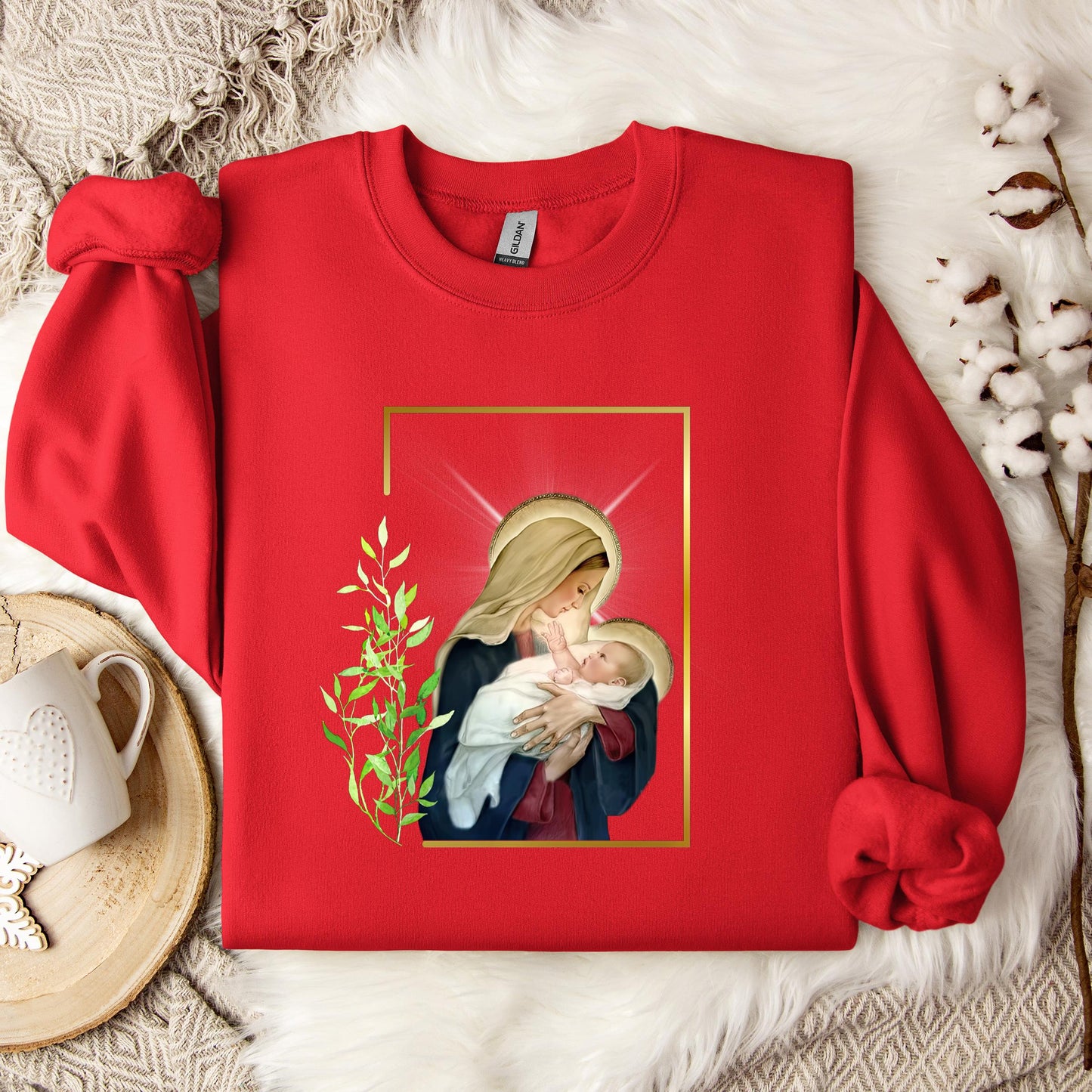 The Holy Virgin Mary 38 Sweatshirt
