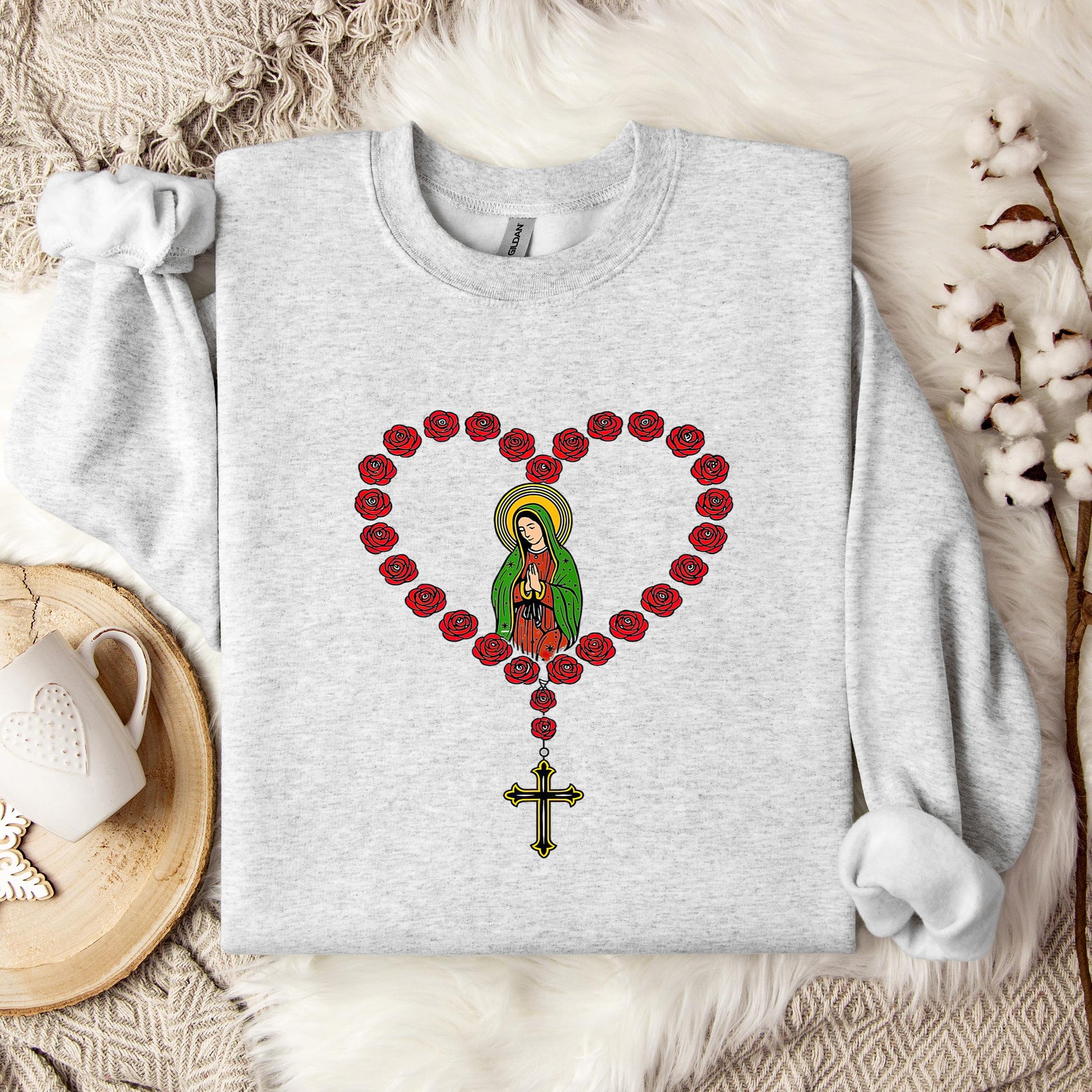 The Holy Virgin Mary 39 Sweatshirt