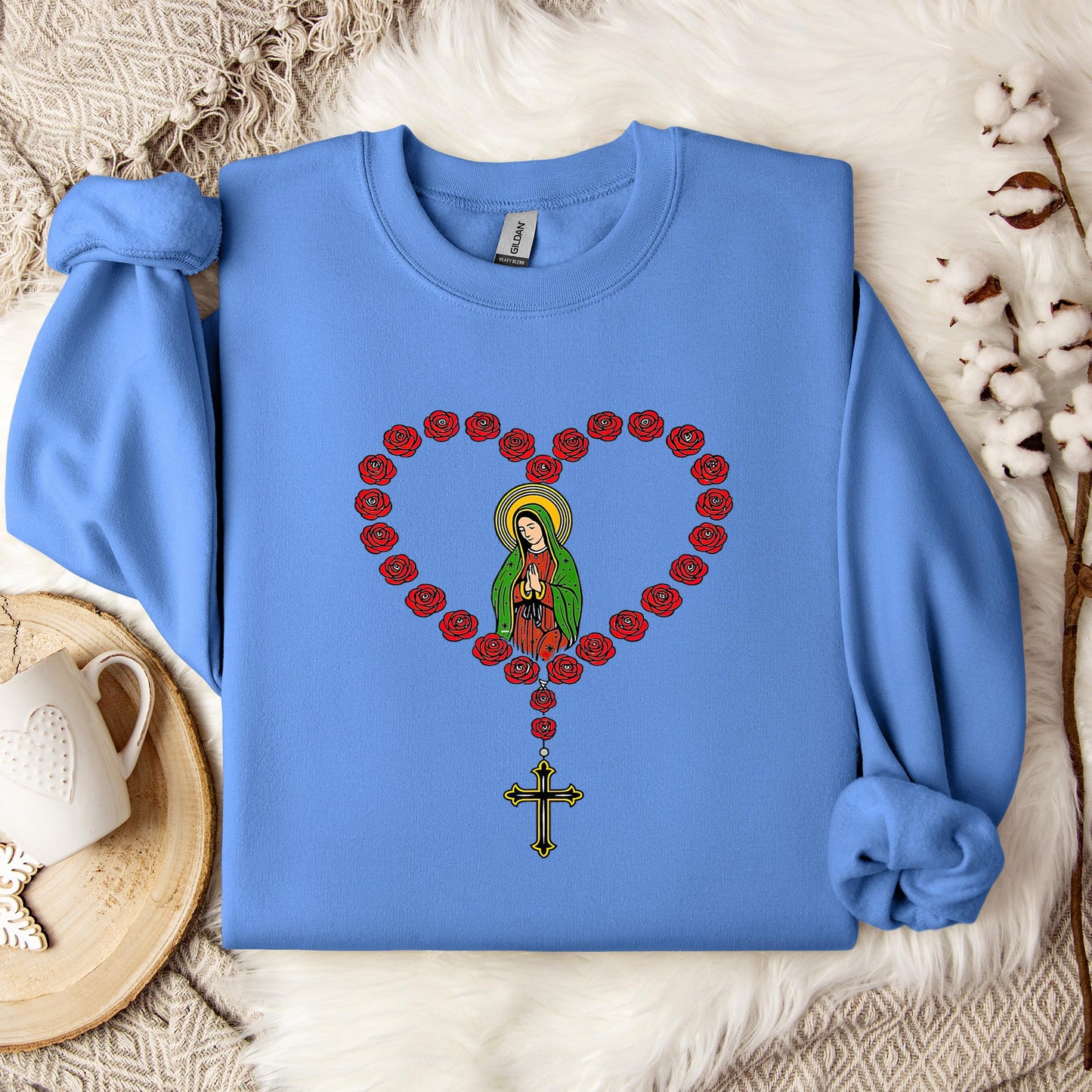 The Holy Virgin Mary 39 Sweatshirt