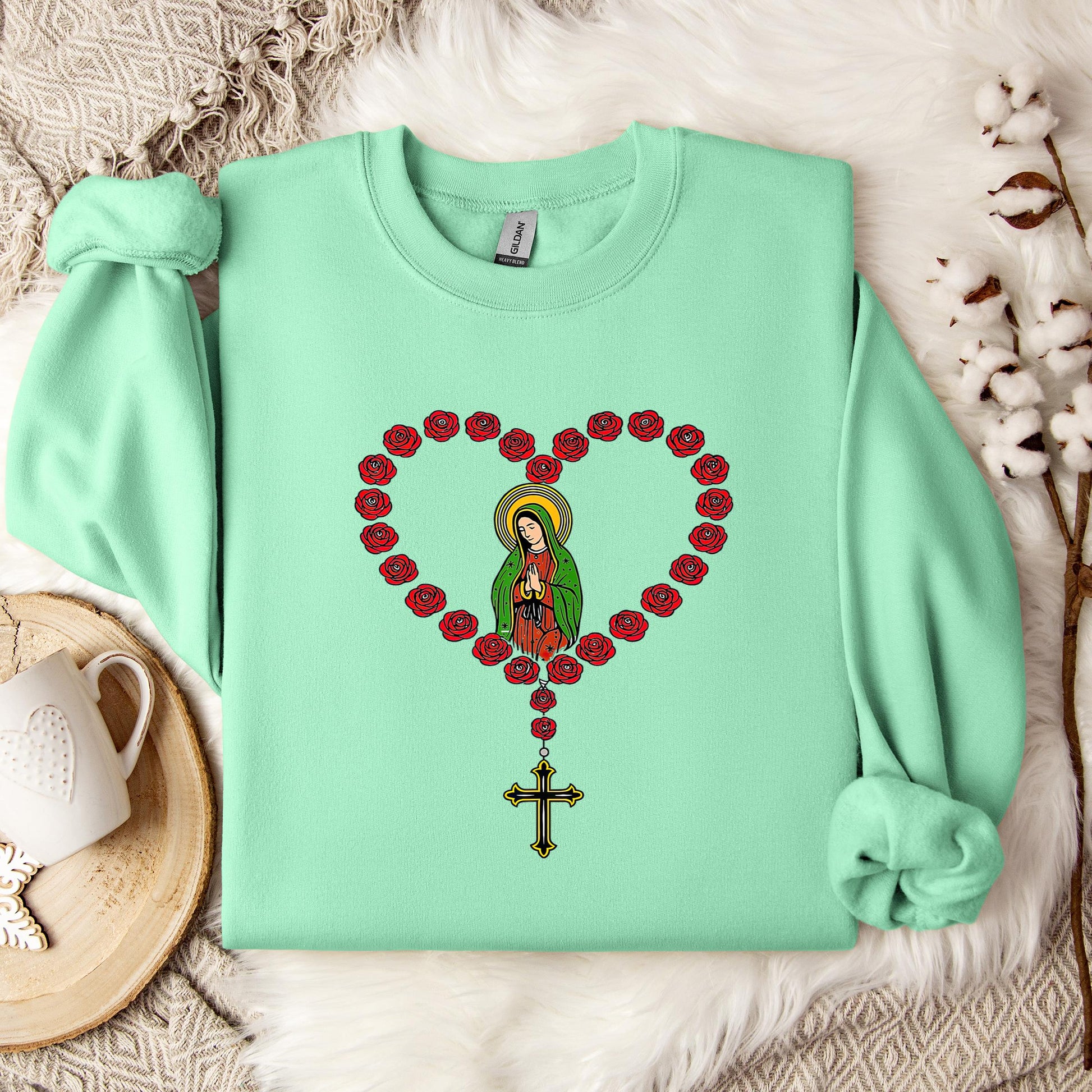 The Holy Virgin Mary 39 Sweatshirt