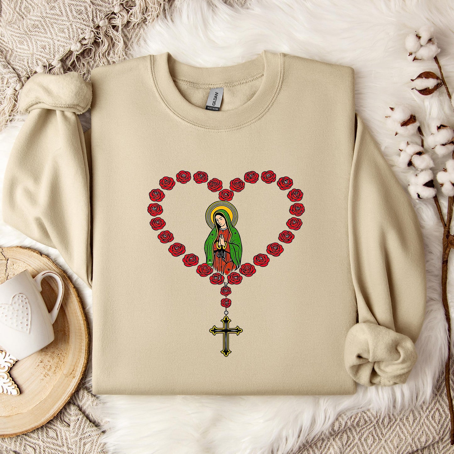 The Holy Virgin Mary 39 Sweatshirt