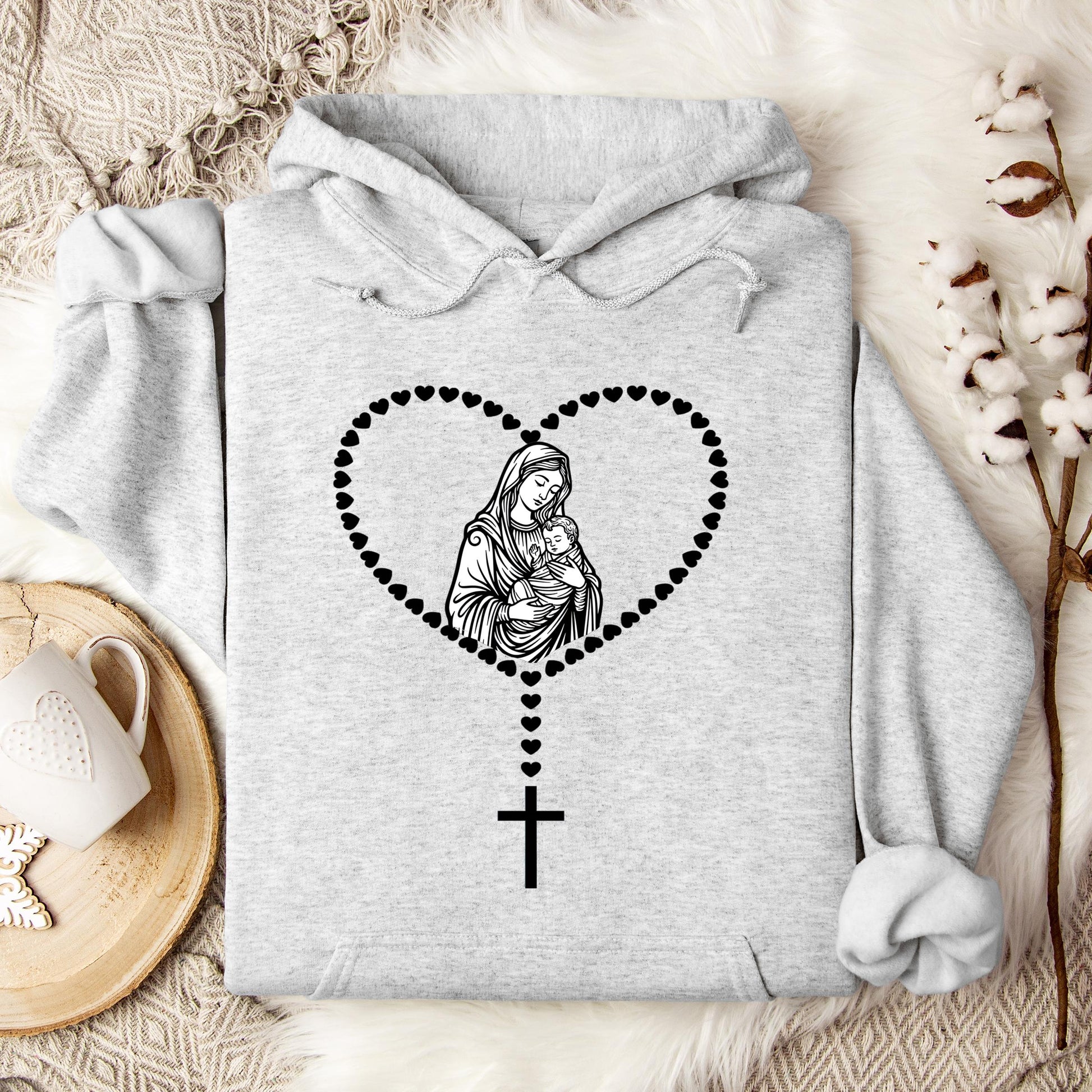 The Holy Virgin Mary 41 Hoodie