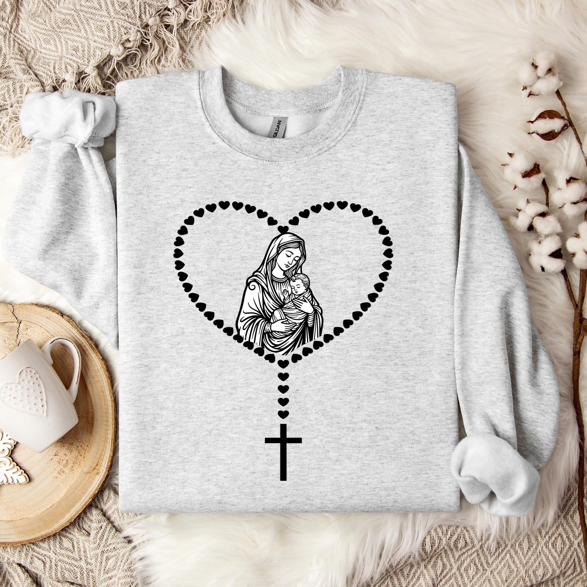 The Holy Virgin Mary 41 Sweatshirt