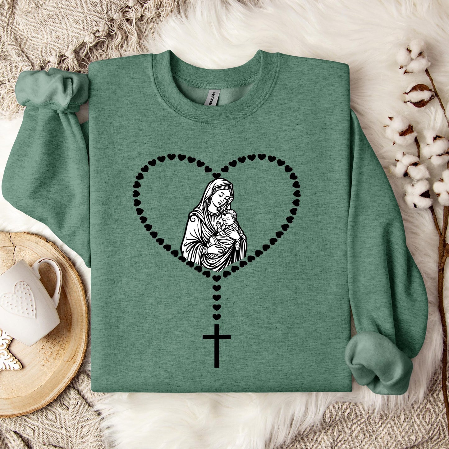 The Holy Virgin Mary 41 Sweatshirt