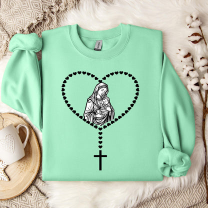 The Holy Virgin Mary 41 Sweatshirt