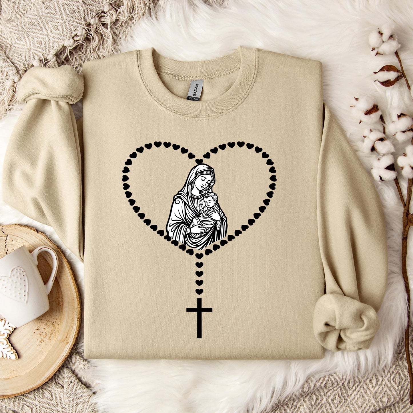 The Holy Virgin Mary 41 Sweatshirt