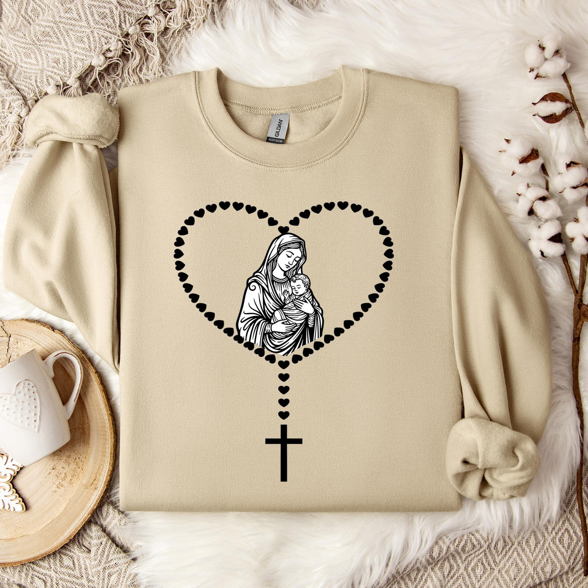 The Holy Virgin Mary 41 Sweatshirt