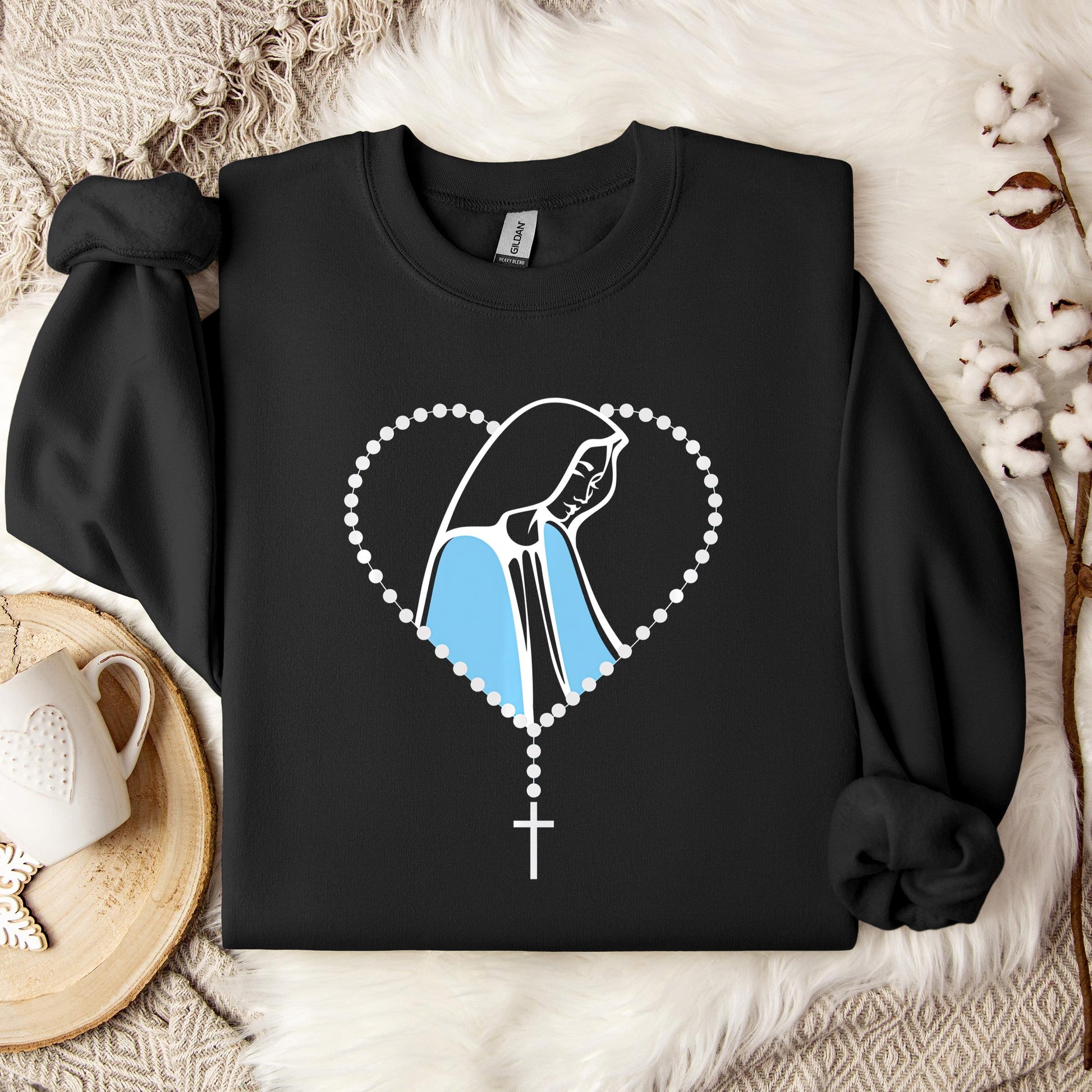 The Holy Virgin Mary 42 Sweatshirt