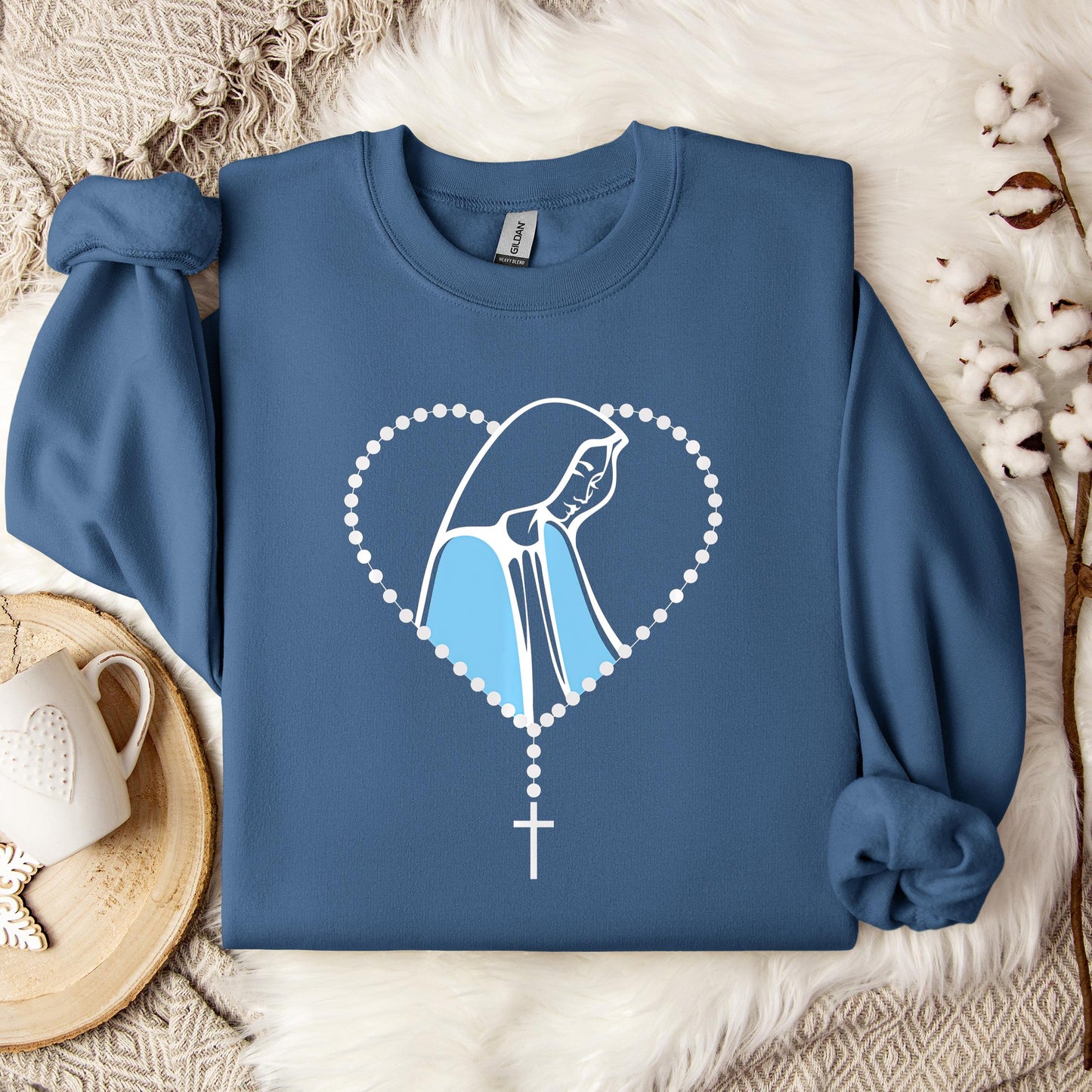 The Holy Virgin Mary 42 Sweatshirt