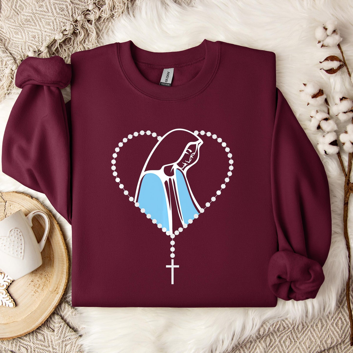 The Holy Virgin Mary 42 Sweatshirt