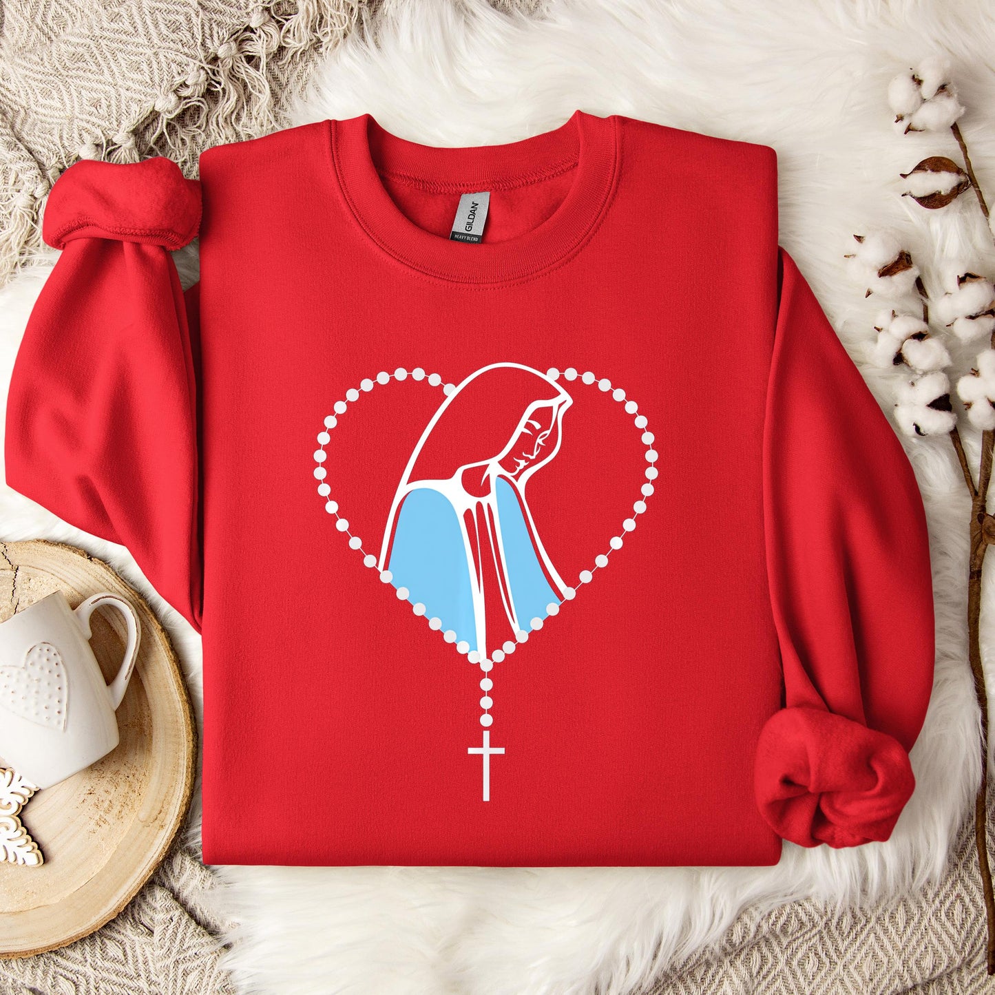 The Holy Virgin Mary 42 Sweatshirt