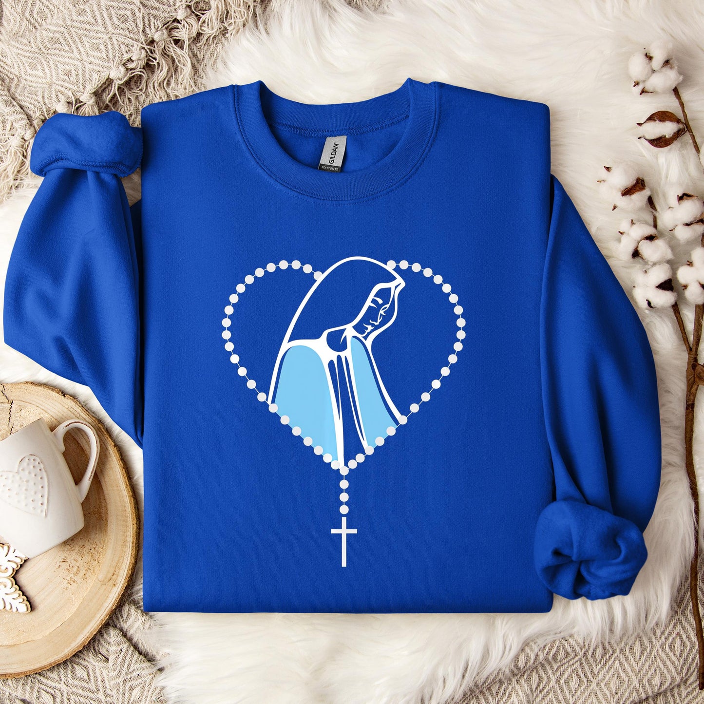 The Holy Virgin Mary 42 Sweatshirt