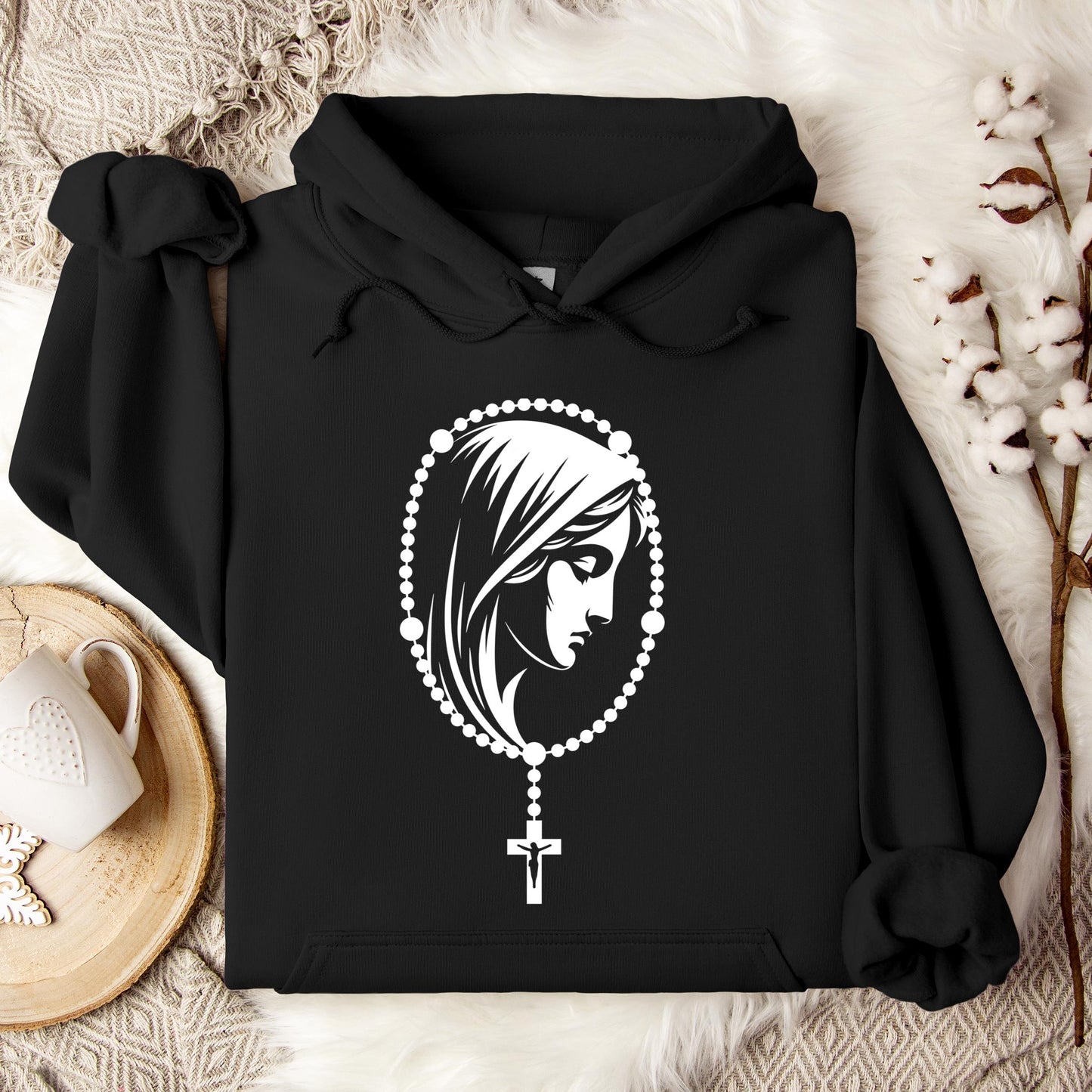 The Holy Virgin Mary 43 Hoodie