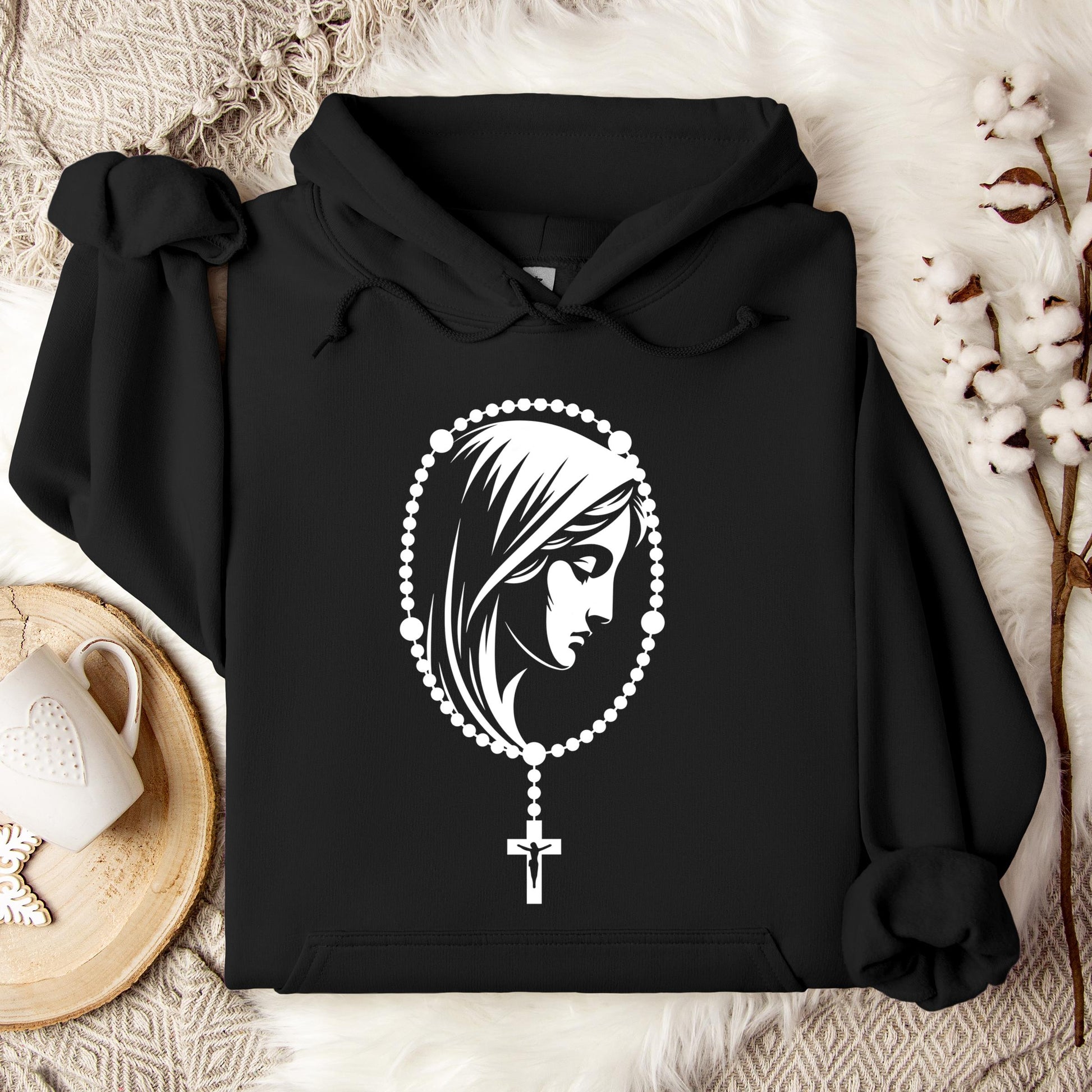 The Holy Virgin Mary 43 Hoodie