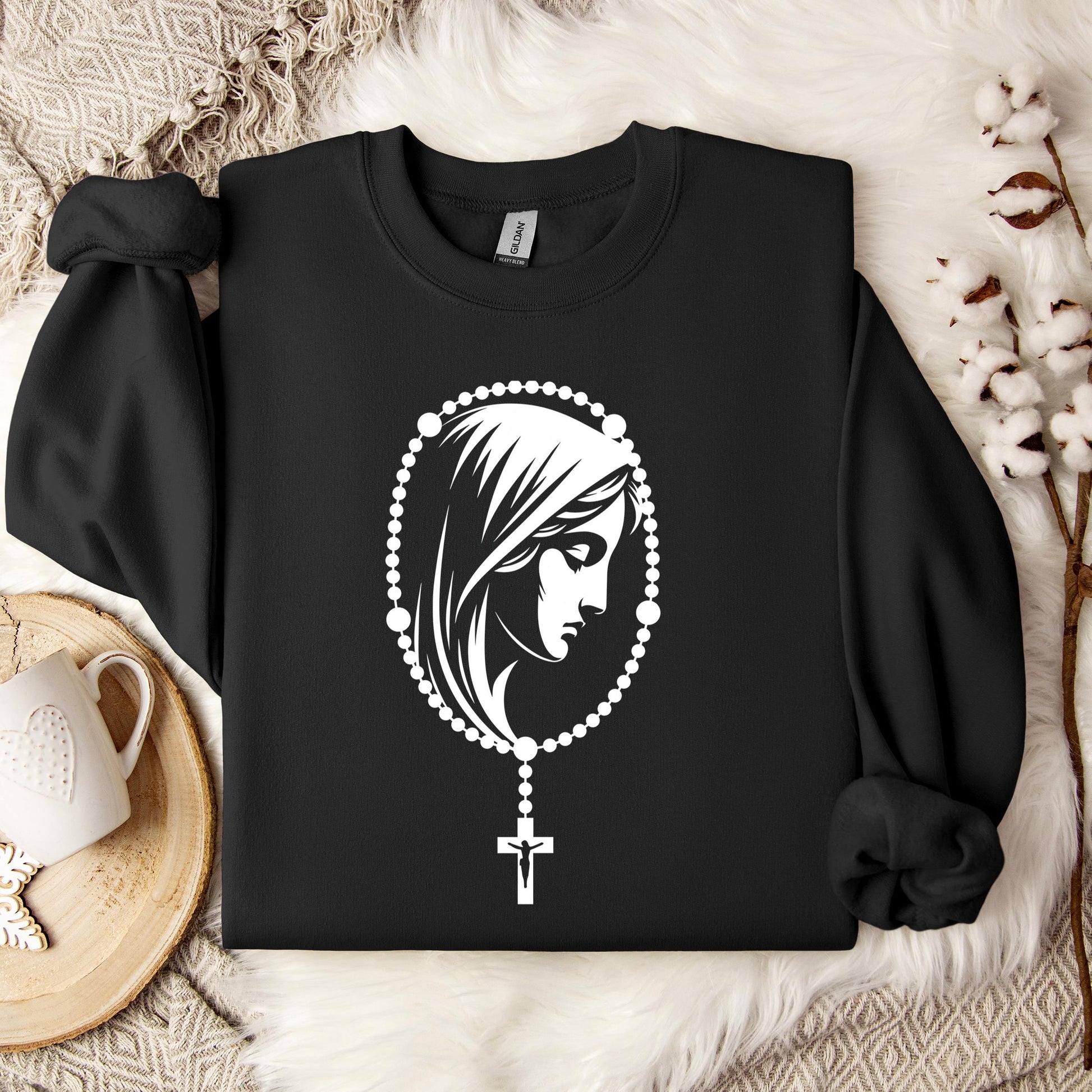 The Holy Virgin Mary 43 Sweatshirt