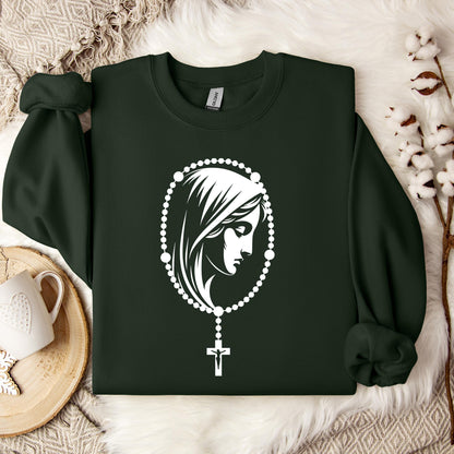 The Holy Virgin Mary 43 Sweatshirt