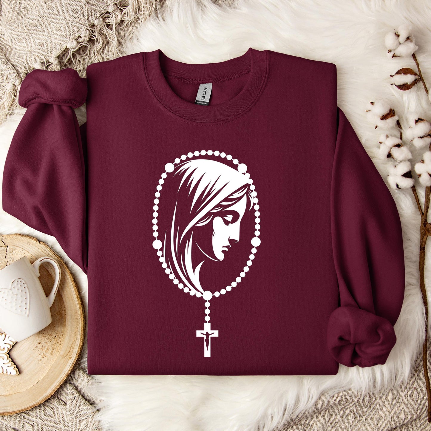 The Holy Virgin Mary 43 Sweatshirt