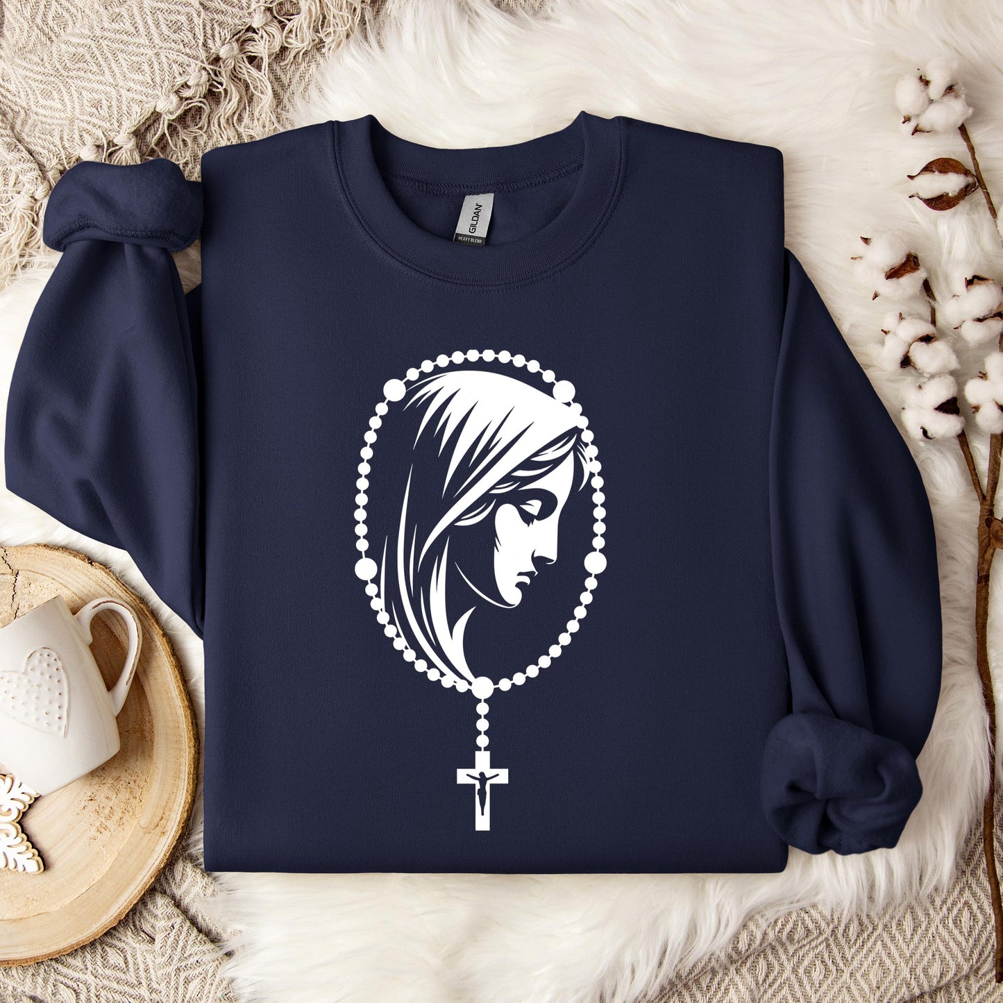 The Holy Virgin Mary 43 Sweatshirt