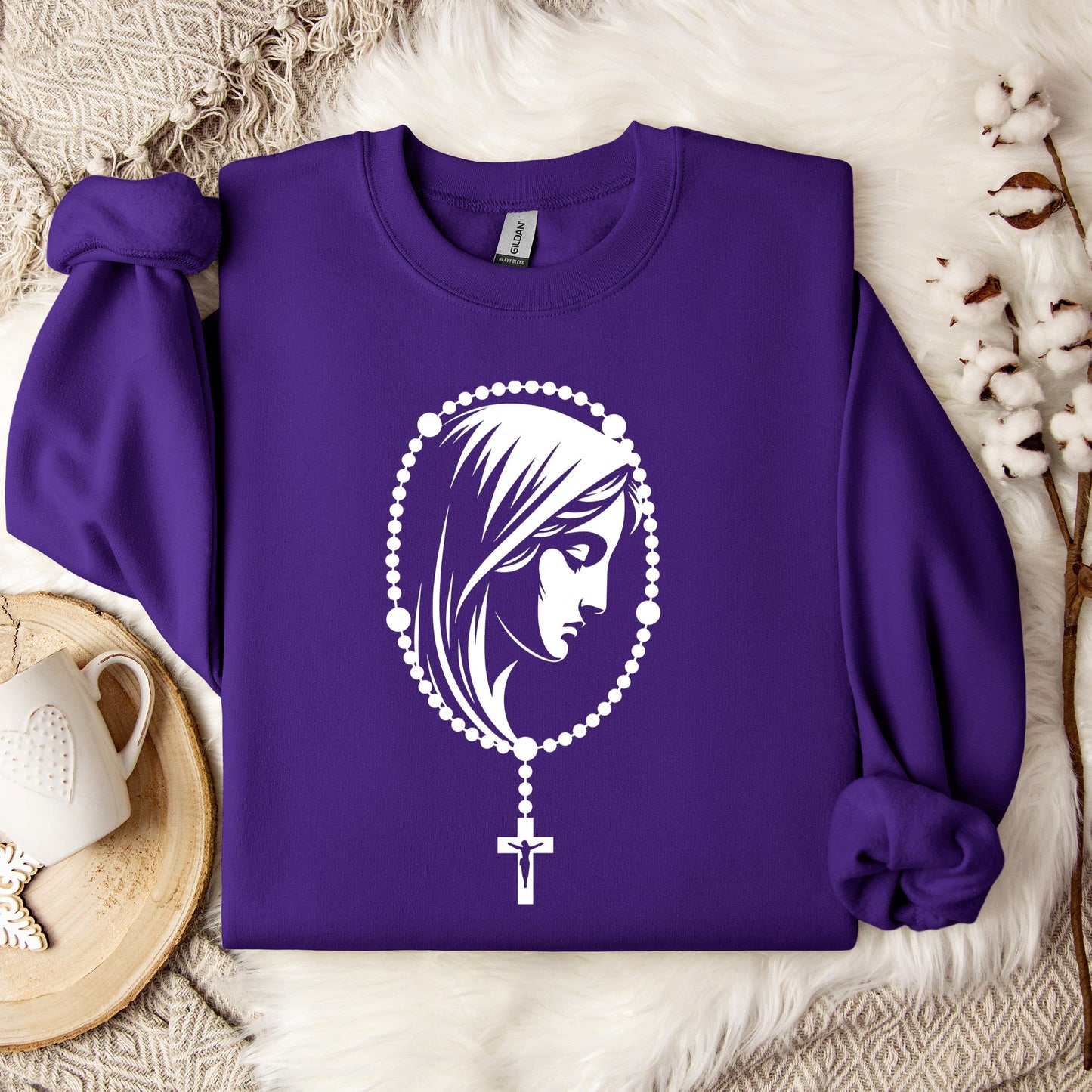 The Holy Virgin Mary 43 Sweatshirt