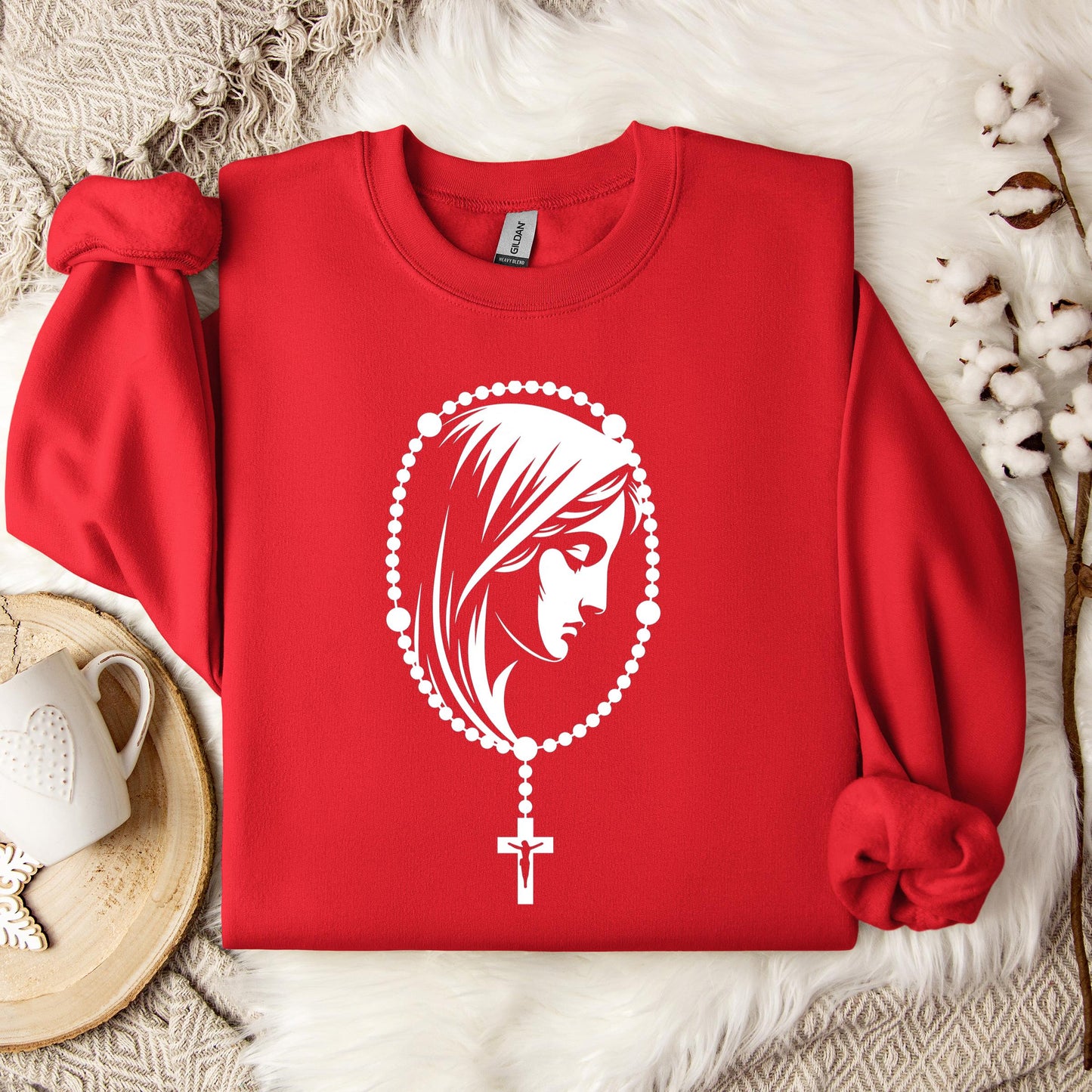 The Holy Virgin Mary 43 Sweatshirt