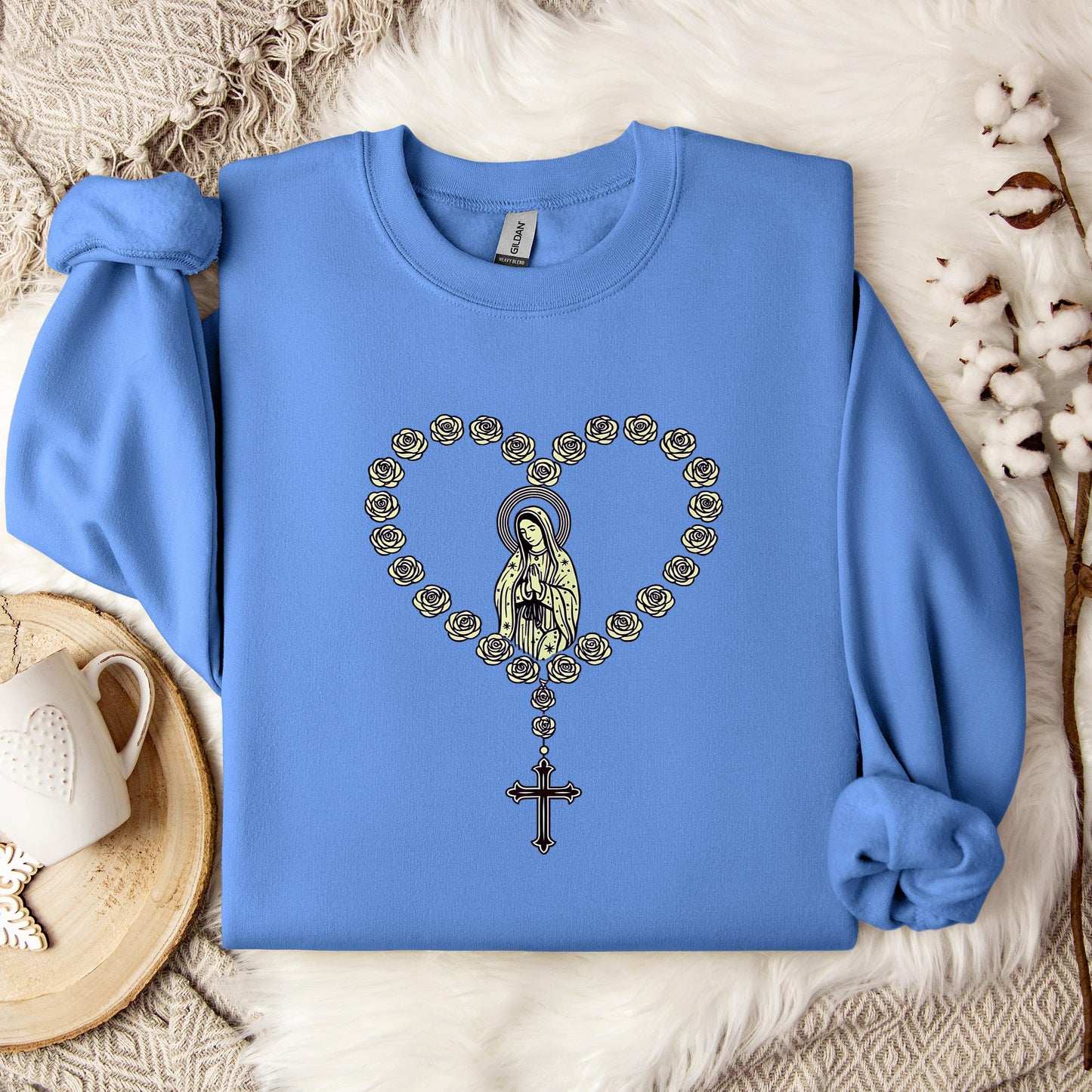 The Holy Virgin Mary 44 Sweatshirt