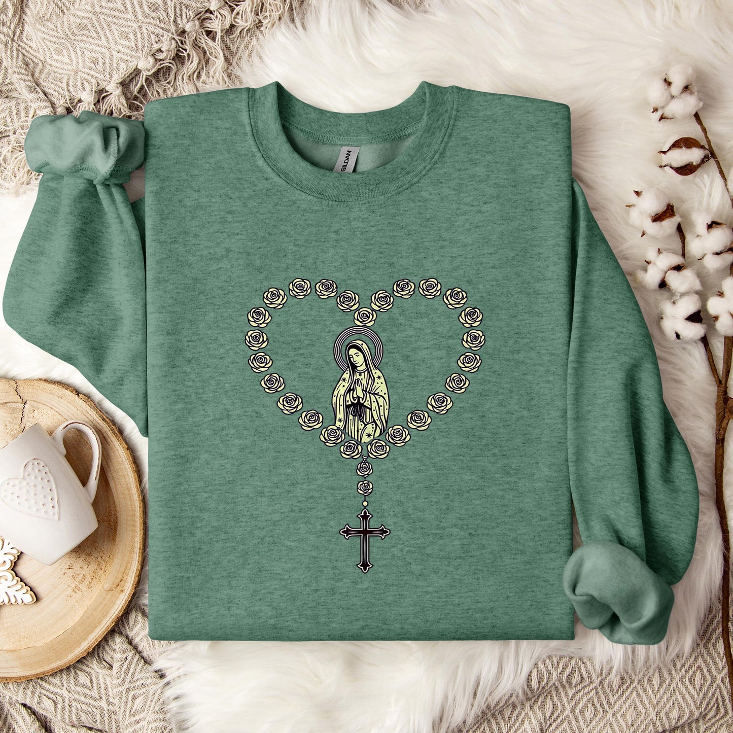 The Holy Virgin Mary 44 Sweatshirt