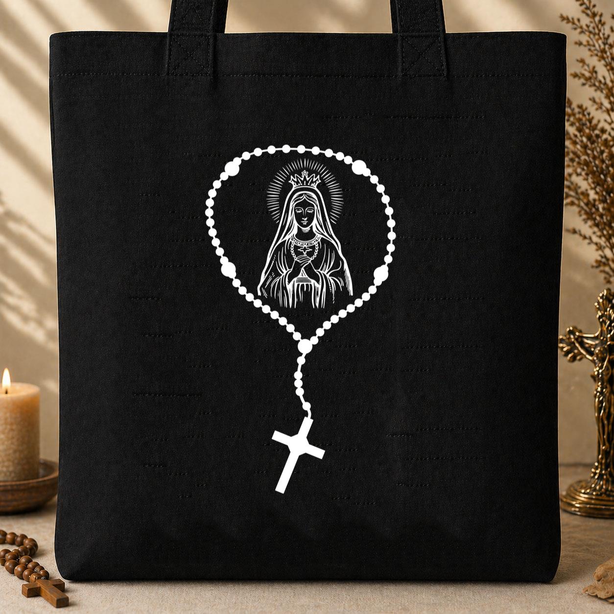 The Holy Virgin Mary 45 Tote Bag