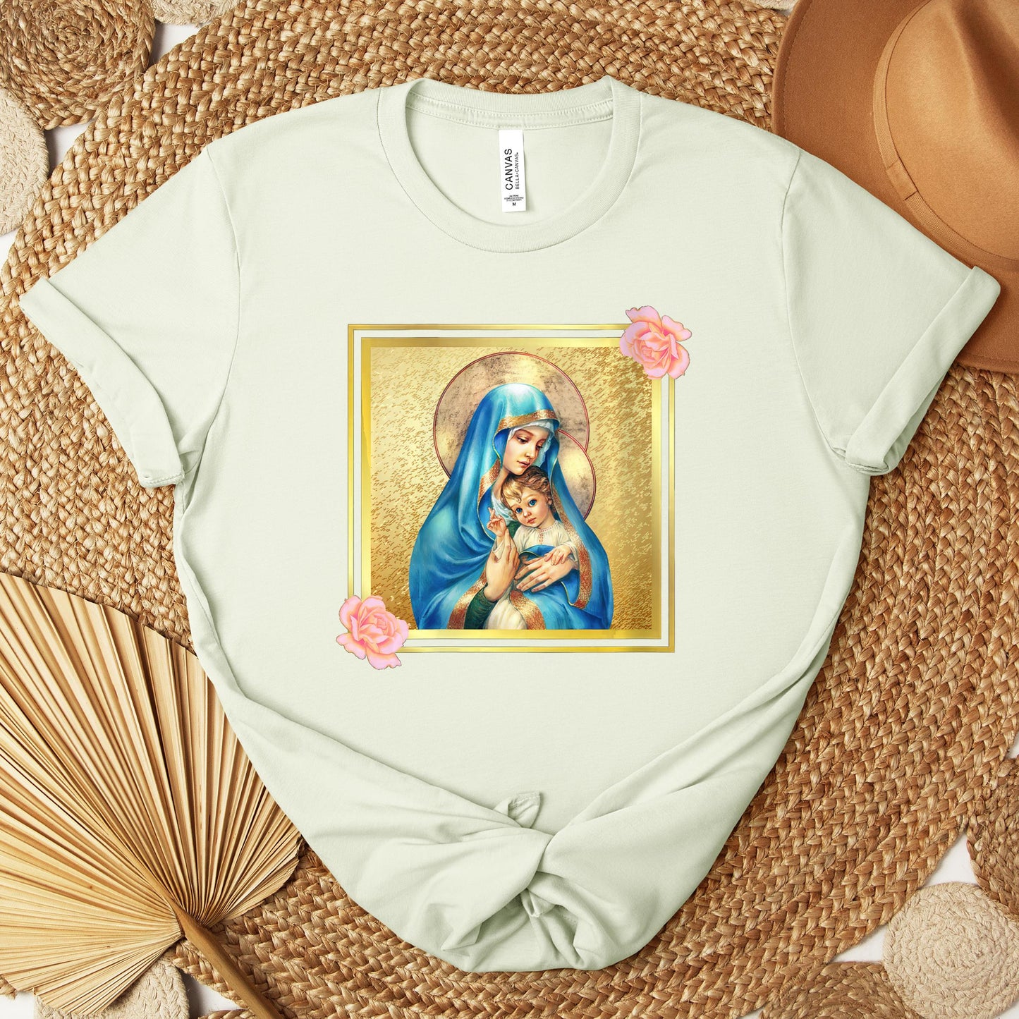 The Holy Virgin Mary 46 Premium T-shirt
