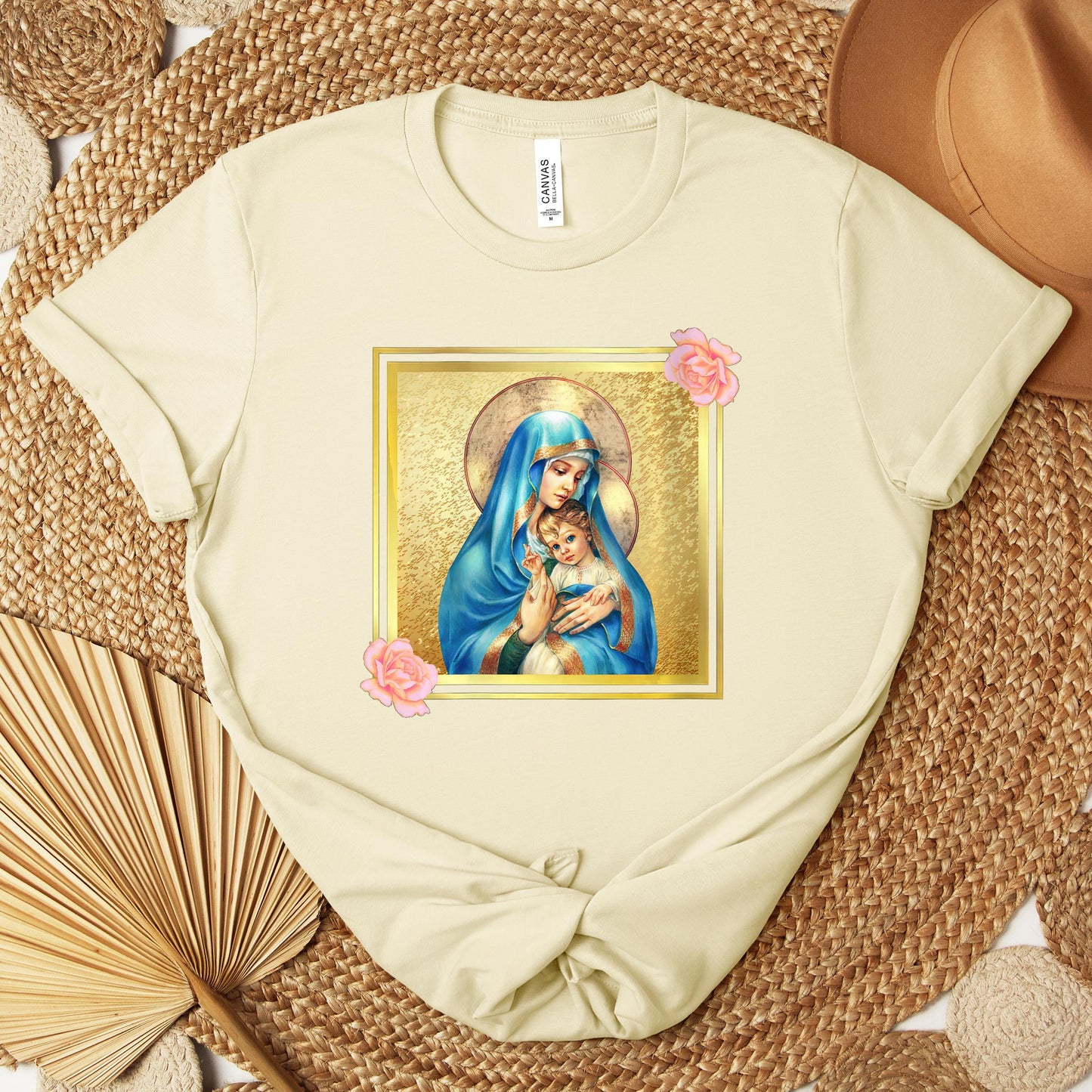 The Holy Virgin Mary 46 Premium T-shirt