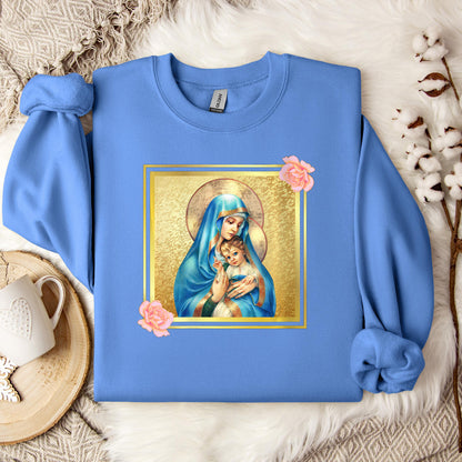 The Holy Virgin Mary 46 Sweatshirt